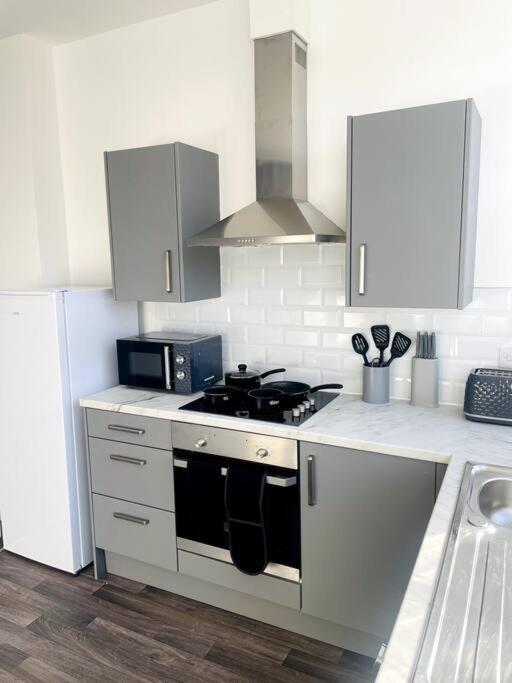 #2Bs 1 Bed Serviced Apartment Derby Exterior photo